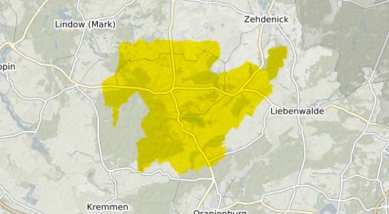 Immobilienpreisekarte Löwenberger Land